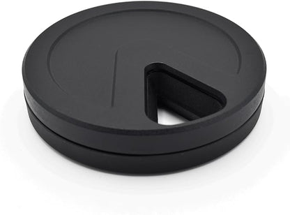 Travel RX Pill Case by Type Two Labs – Weekly 7 Day Pill Box, Compact Magnetic Pill Organizer for Purses or Pockets, Rugged Daily Caddy Holds Vitamins, Supplements, Medication. (Stealthy Black)