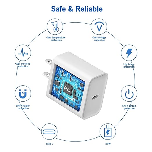[Apple MFi Certified] iPhone 14 Charger Fast Charging,Quick Type USB C Charger Block with 10feet Long USB C to Lightning Charging Cable Cord for iPhone 14/Pro/Pro Max/Plus/13/12/11/XS/XR/X/SE2022/iPad