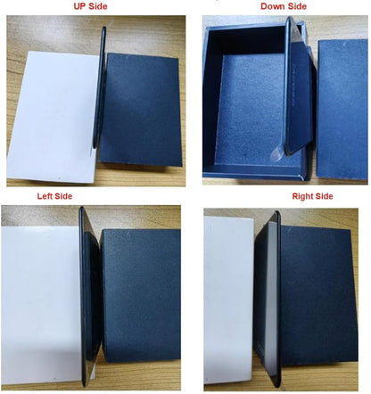 Wallet-Tracker-Card for Apple Find My (iOS Only), MFi Certified Bluetooth-Wallet-Tracking-Finder, Slim-Credit-Card-Tracker for Purse, Luggage & Travel Items with 2-Year Battery, IPX6 2 Pack