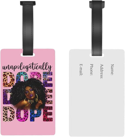 Travel Suitcase Protector African American Girl Elastic Protective Washable Luggage Cover With Concealed Zipper Suitable For 18-32 Inch(S (for 18-21 inch luggage))