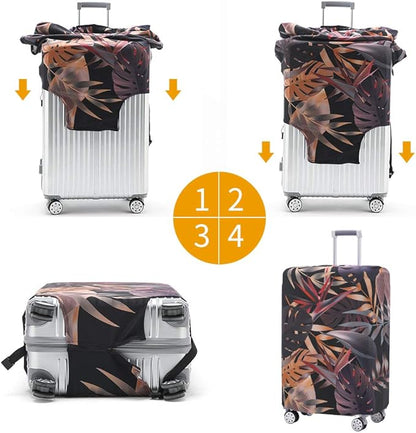 TRAVELKIN more than travel Luggage Cover Washable Suitcase Protector Anti-scratch Suitcase cover Fits 18-32 Inch Luggage