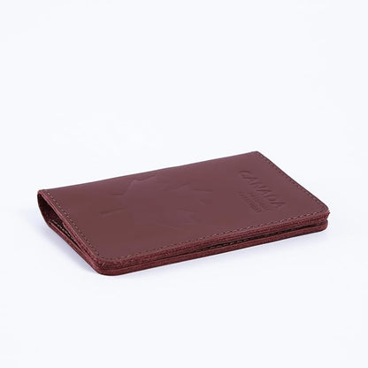 INCARNE Leather Passport Holder for Travel - Passport Case - Passport Wallet for Men - Passport Cover for Women Sleeve Protector - Travel Essentials Vacation Luggage Travel Gifts - Classic Brown