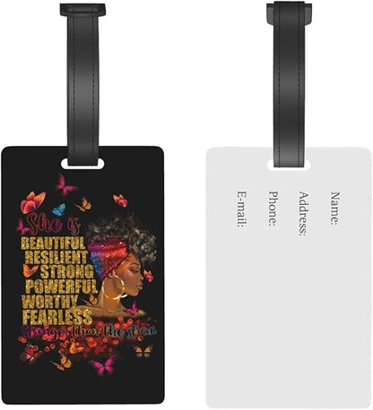 Travel Suitcase Protector African American Girl Elastic Protective Washable Luggage Cover With Concealed Zipper Suitable For 18-32 Inch(L (for 25-28 inch luggage))