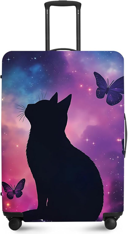 ANNA QUEEN Travel Luggage Cover Suitcase Protector Suitcase Cover Anti-Scratch,Stretchable Bag Cover Washable Durable Polyester