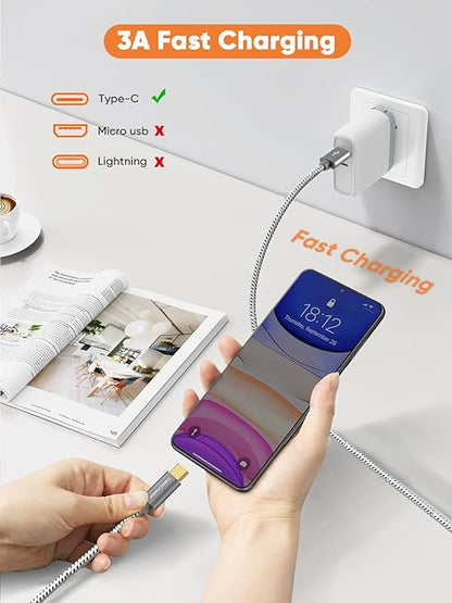 CableCreation USB C to USB A Cable 3FT, 10Gbps USB C to USB 3.2 USB 3.1 Gen2 USB A to C Data Cable, Android Auto 3A Fast Charge Cord for Type C External SSD MacBook, Galaxy S24+, iPhone 15/16+