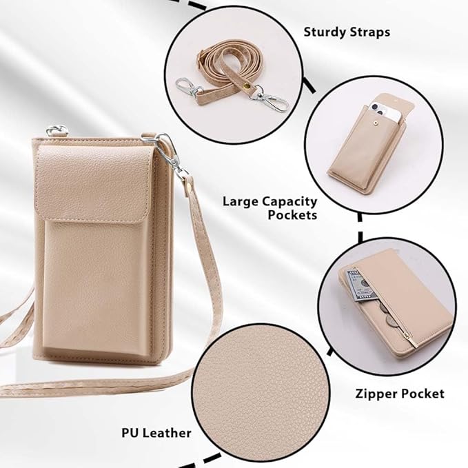 Passport Holder for Travel，Passport Holder & Neck Wallet with RFID Blocking,Hidden Neck Pouch for Travel- Holds Passports, Cards, Tickets, ID, Cash