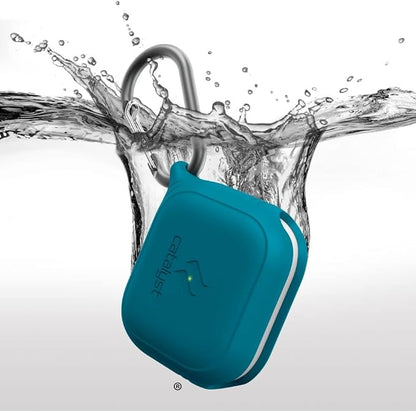 Catalyst Waterproof Case for AirPods 3rd Generation (2021) - Wireless & USB-C Charging Compatible, Drop Protection One Piece Design with Carabiner