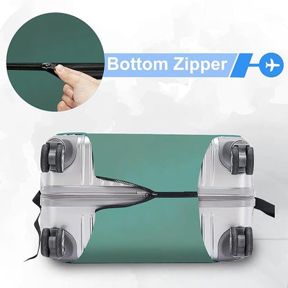 ANNA QUEEN Travel Luggage Cover Suitcase Protector Suitcase Cover Anti-Scratch,Stretchable Bag Cover Washable Durable Polyester