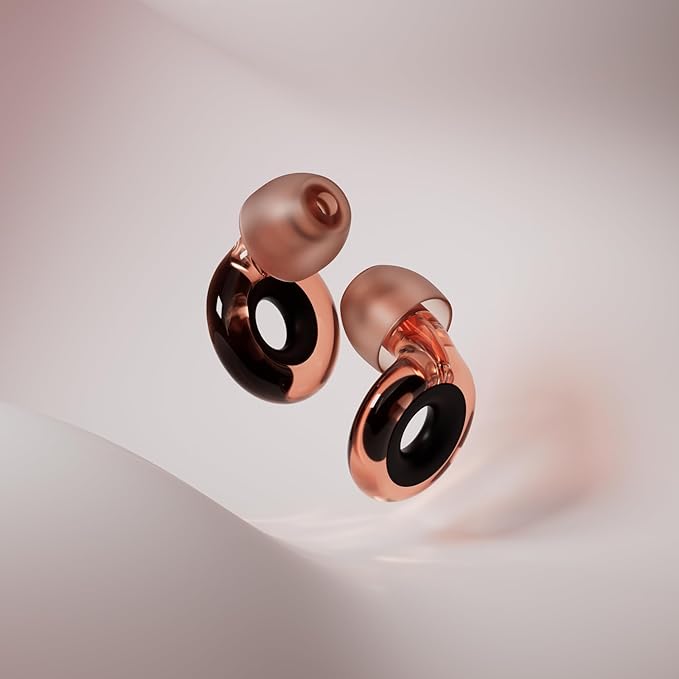 Loop Engage 2 Plus Earplugs – Everyday Noise Relief with Clear Speech for Social Gatherings, Work, Conversation, Parenting & Noise Sensitivity – 16 dB Noise Reduction + Mute for Extra Coverage, Rose