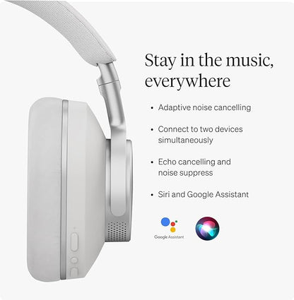 Cambridge Audio Melomania P100 SE Headphones - Bluetooth, Active Noise Cancelling with Hi-Fi Sound, 100 Hour Playback with User Replaceable Battery, Gaming Mode and Carry Case - White