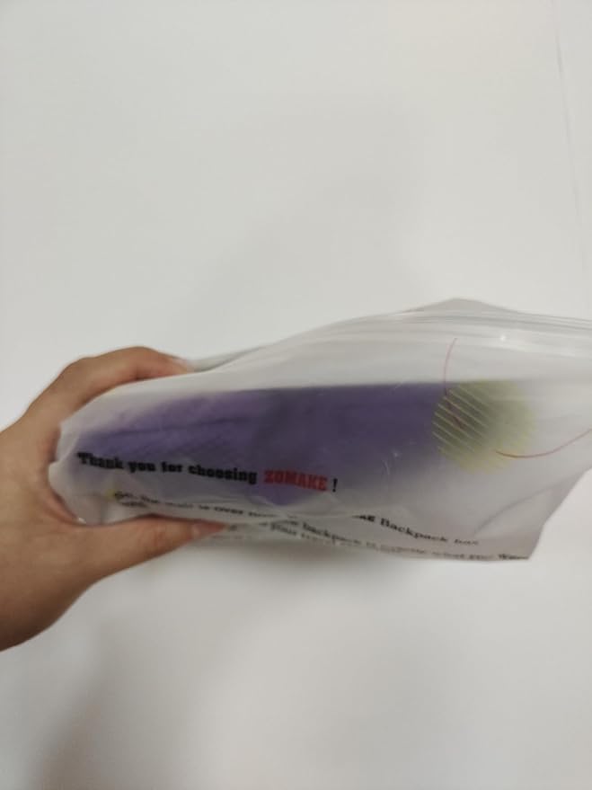 ZOMAKE Ultra Lightweight Packable Backpack 25L, Foldable Hiking Backpacks Water Resistant Small Folding Daypack for Travel(Purple)