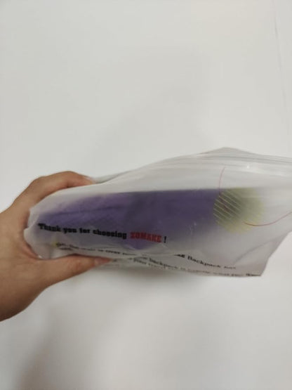 ZOMAKE Ultra Lightweight Packable Backpack 25L, Foldable Hiking Backpacks Water Resistant Small Folding Daypack for Travel(Purple)