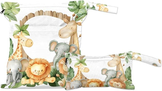 Laundry Shoe Bag,Shoe Washing Machine Bag with 2 Set,Wet Dry Bag for Baby Diapers,Dirty Yoga Gym Cloth,Toiletries,Beach,Swimsuit,Travel,Makeup Bag