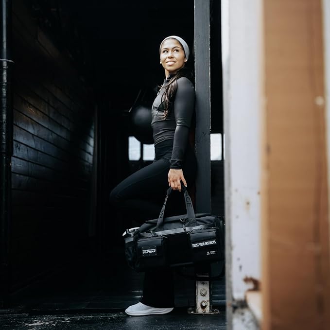 30L Duffle Bag Alpha Black