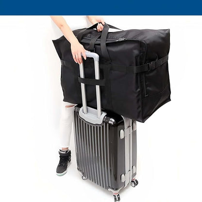 Arxus Large Duffel Bag, Waterproof Carry on Weekend Overnight Storage Bag over Luggage for Airline, Travel, Camping, Moving