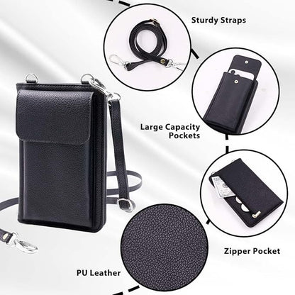 Passport Holder for Travel，Passport Holder & Neck Wallet with RFID Blocking,Hidden Neck Pouch for Travel- Holds Passports, Cards, Tickets, ID, Cash