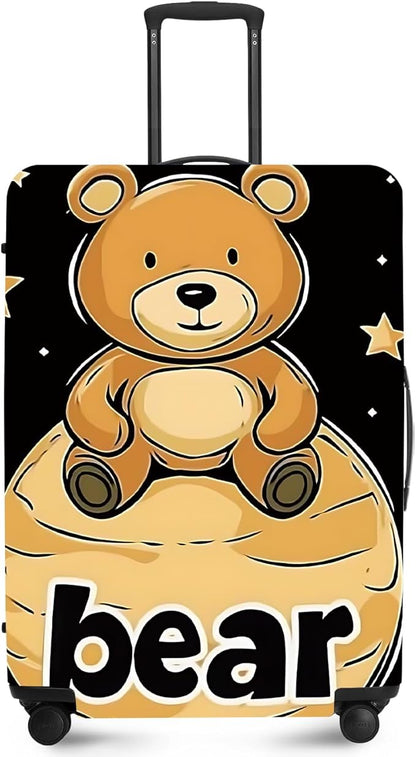 ANNA QUEEN Travel Luggage Cover Suitcase Protector Suitcase Cover Anti-Scratch,Stretchable Bag Cover Washable Durable Polyester