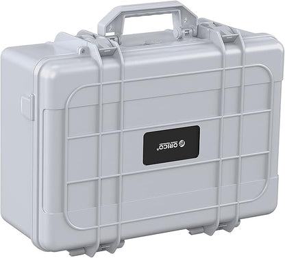 ORICO Hard Drive Case 3.5inch 20-Bay HDD/SSD Multi-Protection Storage Suitcase with Foam Hard Case Shockproof Anti-Static MoistureProof Carrying Box-PSC L20