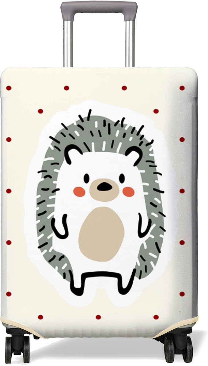 Travel Luggage Cover Suitcase Protector Fits 18-32 Inch Wheel Covers PatternedTravel Related Items Flower Luggage Protector Elastic XL