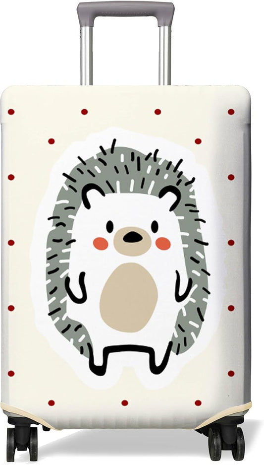 Travel Luggage Cover Suitcase Protector Fits 18-32 Inch Wheel Covers PatternedTravel Related Items Flower Luggage Protector Elastic XL