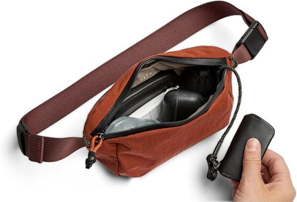 Bellroy Lite Belt Bag (versatile crossbody bag, fanny pack) - Clay