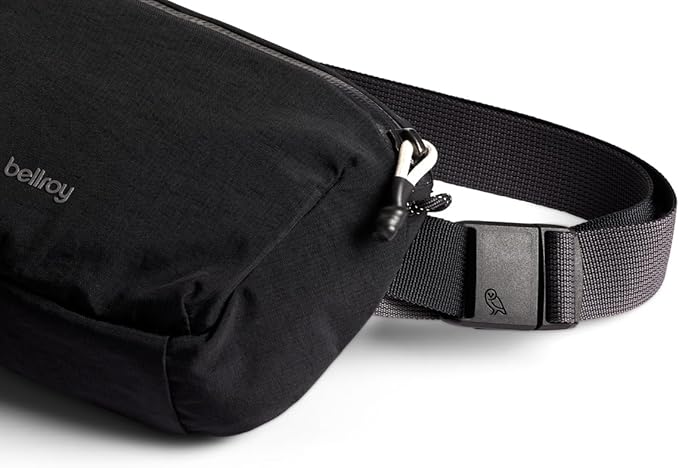 Bellroy Lite Belt Bag (versatile crossbody bag, fanny pack) - Black
