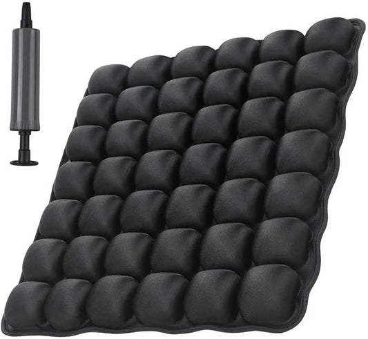 REDOFF®Inflatable Travel Seat Cushion，Portable seat Cushion, Suitable for Airplane Seats, Long-Distance Travel Seats, Office wheelchairs - Compact, Lightweight and Ergonomic Support.