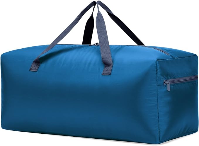 Foldable Duffel Bag 30" / 75L Lightweight with Water Rresistant for Travel-Blue