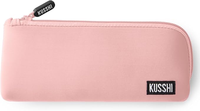 KUSSHI Neoprene Pencil Case (Blush Pink)