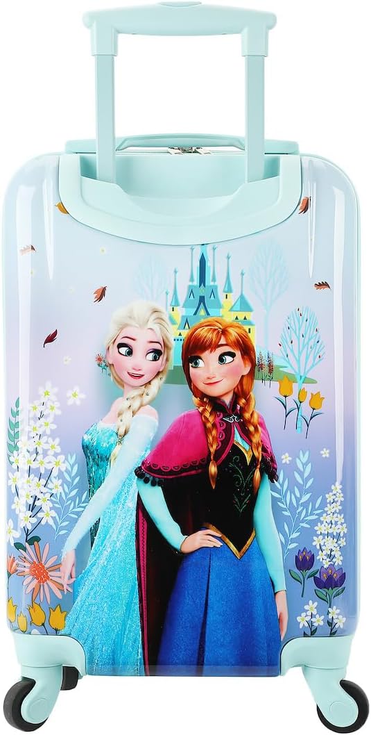 Bioworld Frozen Elsa & Anna Arendelle Castle 20" Rolling Luggage
