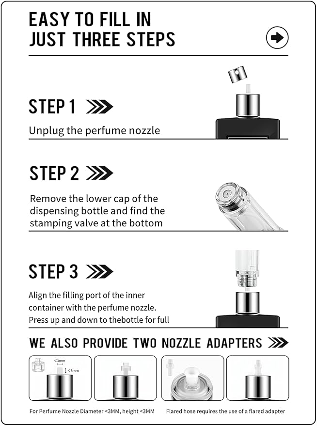 10ML Genuine Leather Atomizer Sprayer for Perfume - Portable Mini Cologne Sprayer for Woman Man - Perfume Travel Refillable Bottle,Travel Essential Fragrance Spray Bottle (Brown)