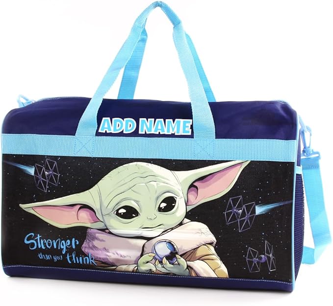 Personalized Licensed Kids Duffel Bag - MAND BABY YOD