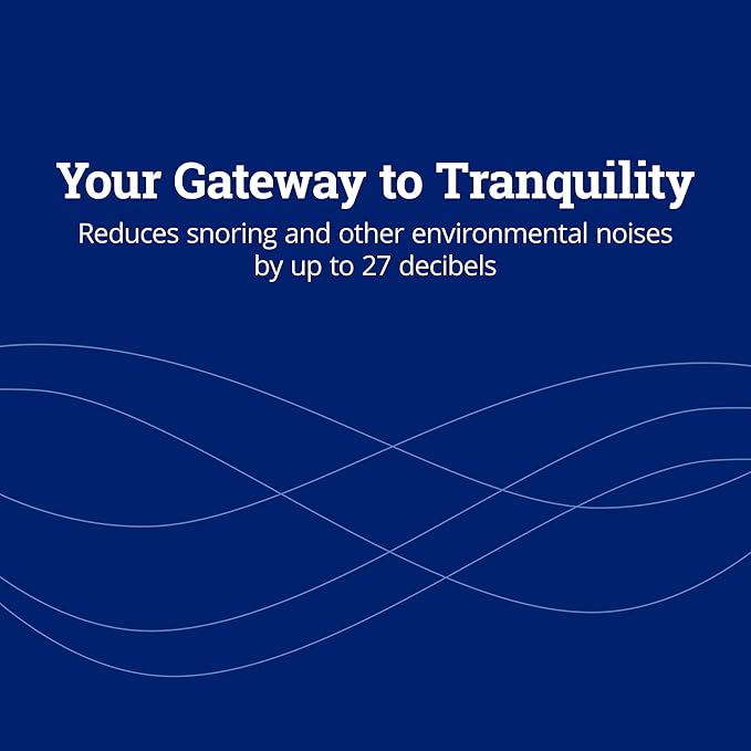 ZQuiet, Earplugs, Noise Reduction Earplugs for Sleep, Work, Concerts & Travel, Includes 2 Sizes, Premium Gift Box & Storage Case