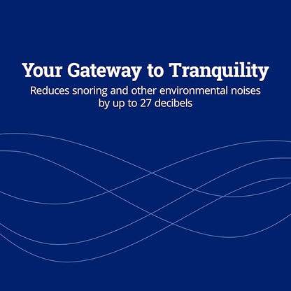 ZQuiet, Earplugs, Noise Reduction Earplugs for Sleep, Work, Concerts & Travel, Includes 2 Sizes, Premium Gift Box & Storage Case