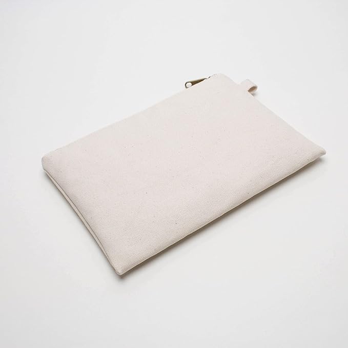 Zipper Pouch Storage Bag Simple and Stylish Women's Cosmetic and Travel Bag (Beige-basic-10)