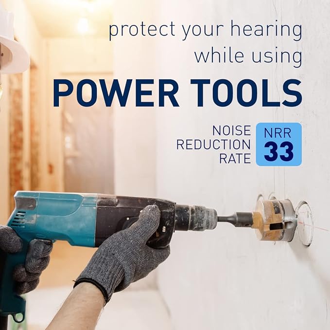 Flents Protechs Foam Ear Plugs, 70 Pair for Sleeping, Snoring, Loud Noise, Traveling, Concerts, Construction, Studying, Work, Shooting, NRR 33, Noise Cancelling, Disposable Purple, Made in the USA