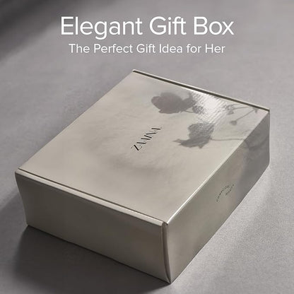 ZAAINA Spa Gift Set for Her - Relaxation Spa Kit for Women, Handmade in USA, Pampering At Home Bath and Body Self Care Spa Package, Luxury Spa Birthday Gifts for Women, Spa Gift Basket for Mom