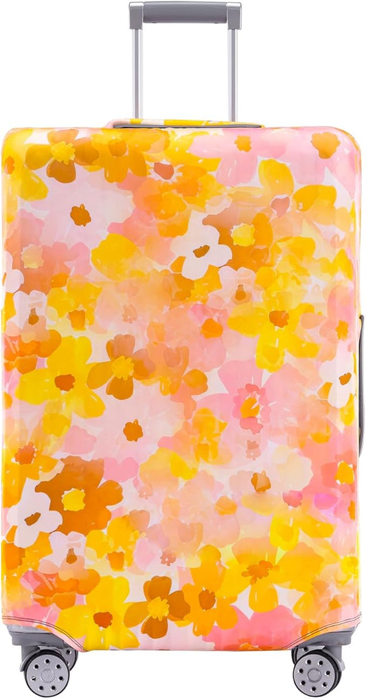 Travelkin Luggage Covers For Suitcase Tsa Approved,Suitcase Cover Protector Fit 22-25 Inch Luggage