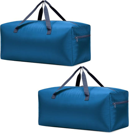 2 Packs Foldable Duffel Bag 30" / 75L Lightweight with Water Rresistant for Travel
