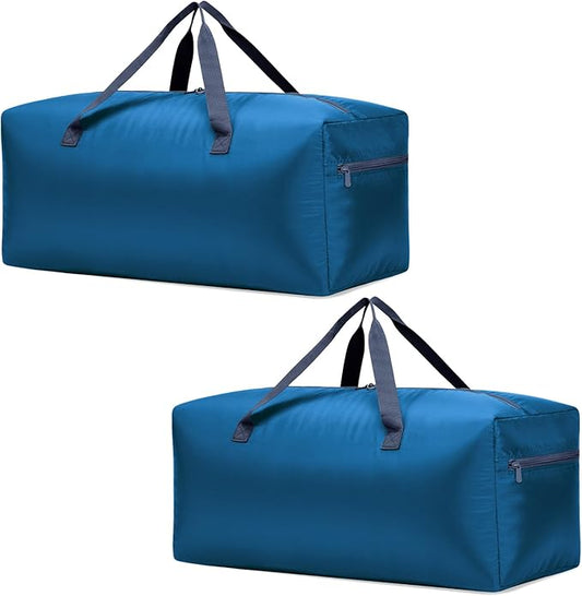 2 Packs Foldable Duffel Bag 30" / 75L Lightweight with Water Rresistant for Travel