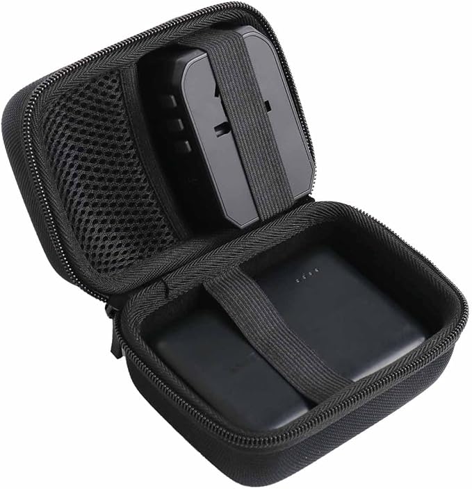 Travel Charging Accessories Storage Kit - Hard Protective Case Fits Power Bank, Power Adapter & Data Cables(Case Only)