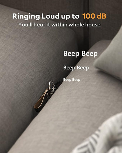 ATUVOS Air Tracker Tags-3 Pack, Bluetooth Luggage Tracker Works with Apple Find My (iOS Only, Not for Android), Keys Finder and Item Locator Track Your Keys, Luggage, Backpack, Suitcase, Bags and More