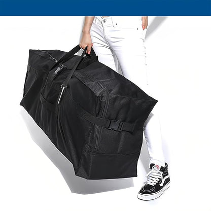 Arxus Large Duffel Bag, Waterproof Carry on Weekend Overnight Storage Bag over Luggage for Airline, Travel, Camping, Moving