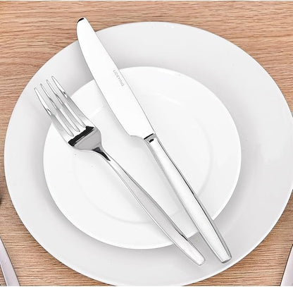 Silverware Set,30-Piece Stainless Steel Flatware Set for 6,18/0 Rust-Proof Cutlery Set with Forks & Spoons,Mirror Polished Dishwasher Safe - Heavy Duty Tableware for Wedding Housewarming