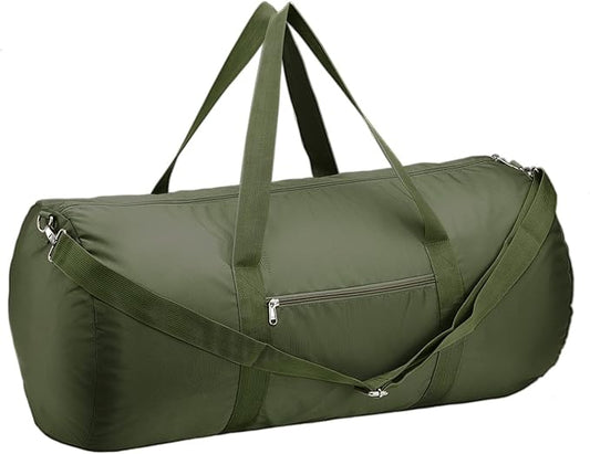 Vorspack Duffel Bag 20-24-28 Inches Foldable Gym Bag for Men Women Duffle Bag Lightweight with Inner Pocket for Travel Sports