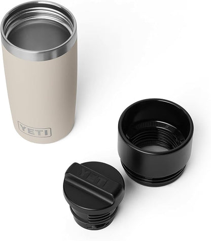 YETI Rambler 12 oz Travel Bottle, Stainless Steel, Vacuum Insulated with Leakproof Commuter Cap, Cape Taupe