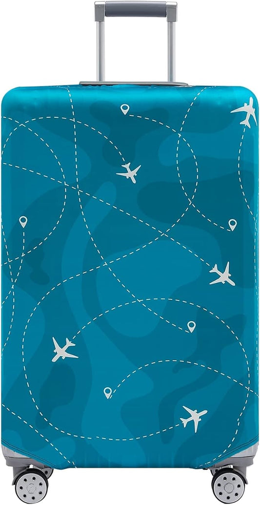 Travelkin Luggage Cover Washable Suitcase Cover Suitcase Protector Anti-scratch Suitcase cover Fits 18-32 Inch Luggage(M for 22-25 Inch Luggage)