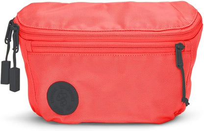 Baboon to the Moon Fanny Pack - Trendy, Compact, Water-Repellent Waist Bag in Multiple Colors and Sizes for Men and Women (Neon Punch, Full Size (3L))