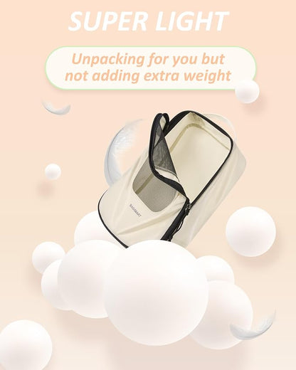 BAGSMART Compression Packing Cubes for Travel, 6 Set/5 Set/4 Set, Compression Suitcase Organizer Bags Set for Suitcases Travel Essentials, Lightweight Packing Organizers