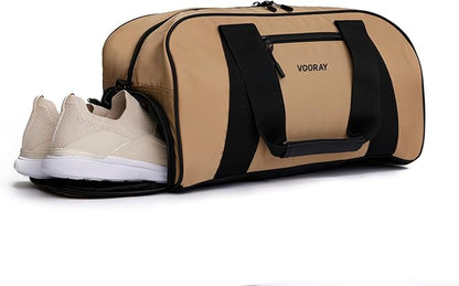 Vooray Burner Gym Duffel Bag, Gym Bag for Women and Men with Shoe Compartment, Weekender, Overnight & Travel Duffel for Sports and Workout